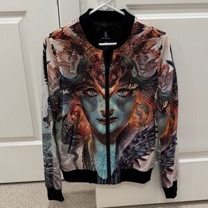 Threyda x Android Jones Bomber Jacket